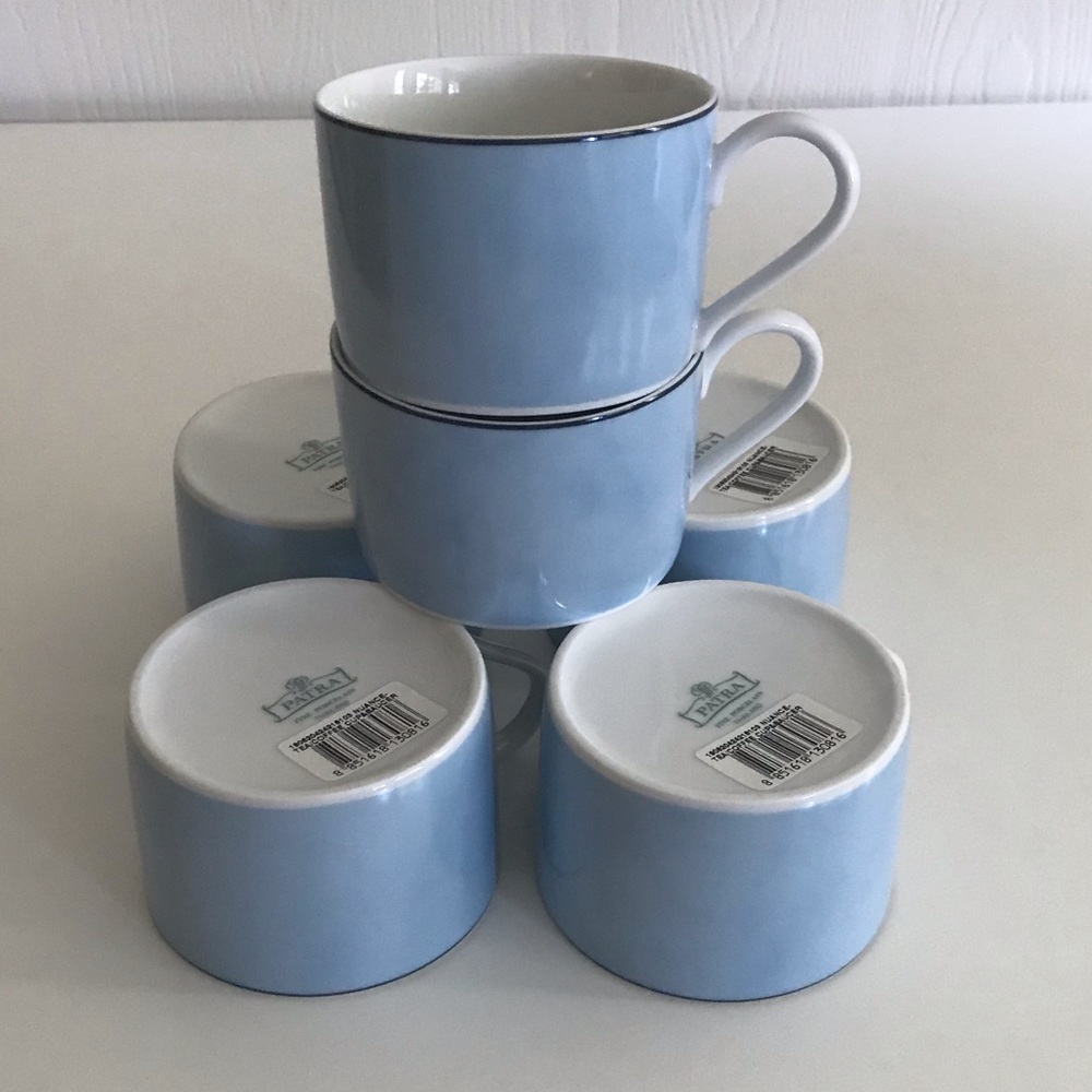 Patra Fine Porcelain Coffee Tea Cups